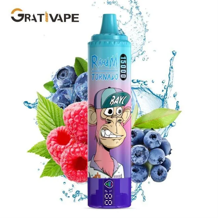 BLUEBERRY PASPBERRY  Grativape RahdM TORNADO 15000