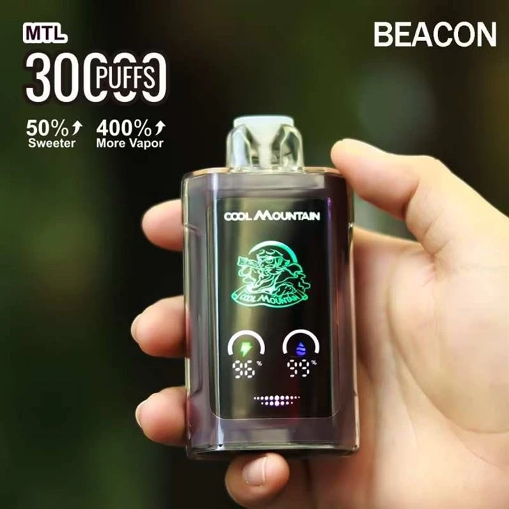 Wholesale-Cold-Mountain-Beacon-30000-Puffs-Duel-Mesh-Coil-Elf-Disposable-Vape-35ml-E-Liquid-850mAh-Battery-20-Flavors-Bar-USA-UK-Spain-Russia (1COOL MOUNTAIN BEACON 30000