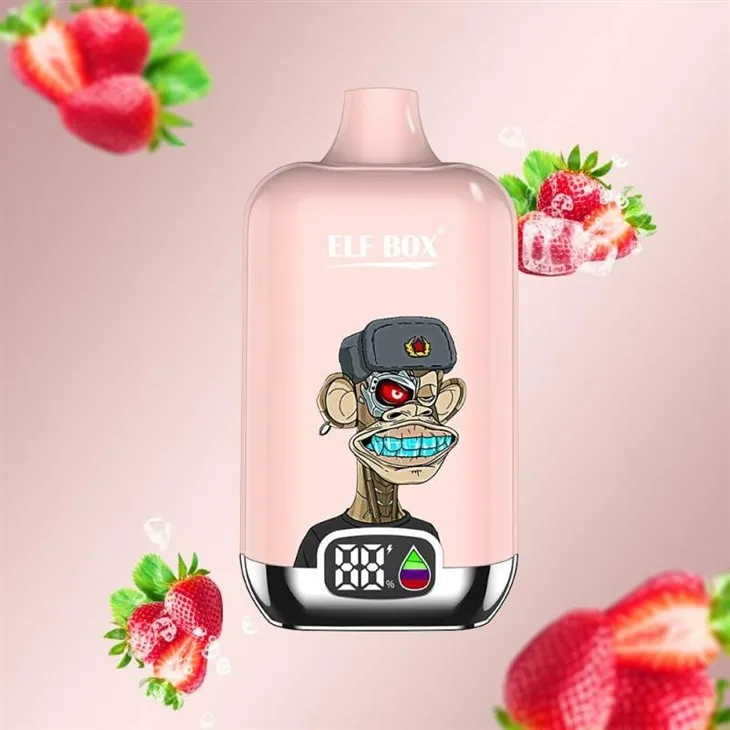Strawberry Ice ELF BOX Digital 12000