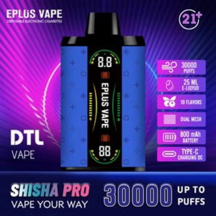EPLUS VAPE SHISHA PRO 30000 EPLUS VAPE SHISHA PRO 30000