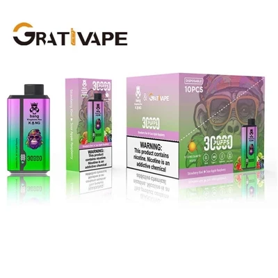 Beth am grativape bang teyrnasoedd rex brenin 30000 pâr o flasau vape?