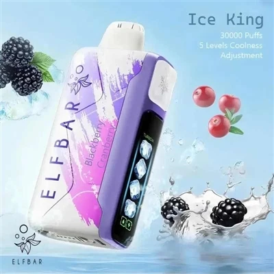 Teimlad rhewllyd cryf iawn, Ice King Argymell: Elf Bar Ice King 30000