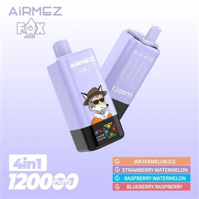 Airmez Fox 120000, Ar hyn o bryd Y Cynnyrch PUFFS Mwyaf yn Y Warws Ewropeaidd