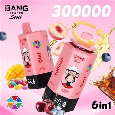 Mae Un Dyfais yn Para'n Hwy: Pam Mae The Bang Leader 300000 Puffs Vape yn Wel...