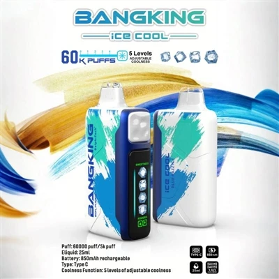 BANGKING ICE King COOL 60K: Archwilio Profiad Newydd Sbon mewn {-sigaréts taf...