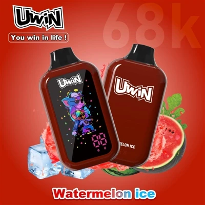 Pwff Blwch Digidol Uwin 68000: Cynnyrch Cynrychioliadol o E-sigaréts tafladwy...