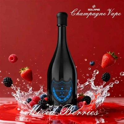 SOLARIS Champagne 30000 Puffs 30K E-sigarét: Ateb Arall I Wneud i Bwff Uchel ...