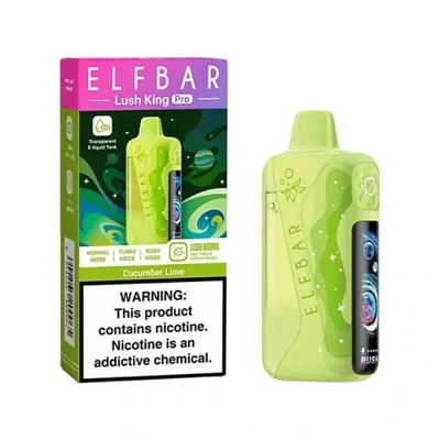 ELFBAR LUCH KING PRO 40K PUFFS: Profiad Newydd mewn -Sigaréts tafladwy Cyfain...