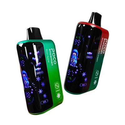 POCO SNOWMAN 70000 PUFFS: Pan fydd E-sigarét yn Dechrau 'rholio' Eich Trefn F...
