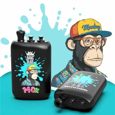 BANG BLAZE 3in1 140K: Ffurf Uwch o E-sigaréts tafladwy