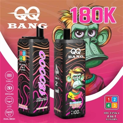 QQ BANG 4in1 180K: Un Ffon Am Bedwar Blas, Gwneud Eich Pob Dydd yn Hwyl!