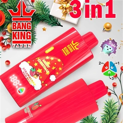BANG KING 100K Triphlyg: Blas Tri-pecyn, Cydymaith Hir-parhaol ar gyfer brath...