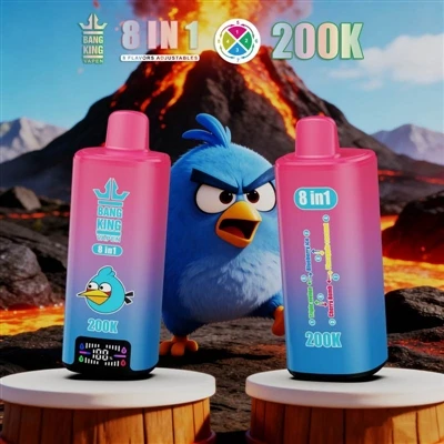 BANG KING VAPEN 8IN1 200K: Chwyldro Sigaréts Electronig Trengar i Bobl Ifanc