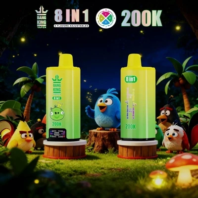 BANG KING VAPEN 8IN1 200000: Profiad Sigaréts Electronig Newydd Tuedd i Bobl ...