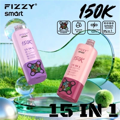 FIZZY SMART 150K 15 MEWN 1: Un Dyfais, Pymtheg Blas – Gall e-sigarets Fod Yn ...