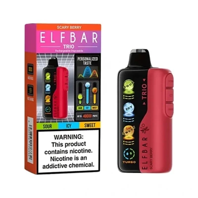 ELFBAR TRIO 40000: Pŵer Tân Triphlyg, Nid dim ond 'mwy', Ond Mwy Medrus