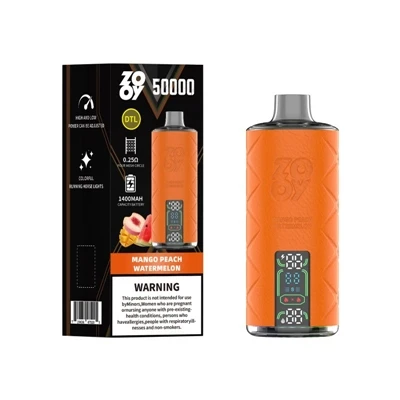 ZOOY SHISHA 50000: Gwneud 'Gwydnwch' A 'Blas Gwych' yn Ddiymdrech Naturiol.