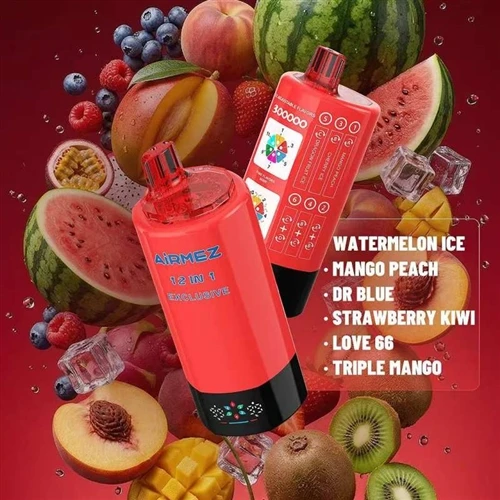 Airmez 12-in-1 300K: Pan fydd Un Vape yn Cynnig 12 Profiad Gwahanol, Pam Mae ...