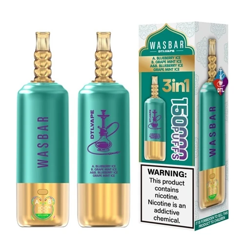 WASBAR DTL 3-yn-1 150K: Ailddiffinio The High-Puff-Cyfrwch Shisha-Style Vape ...