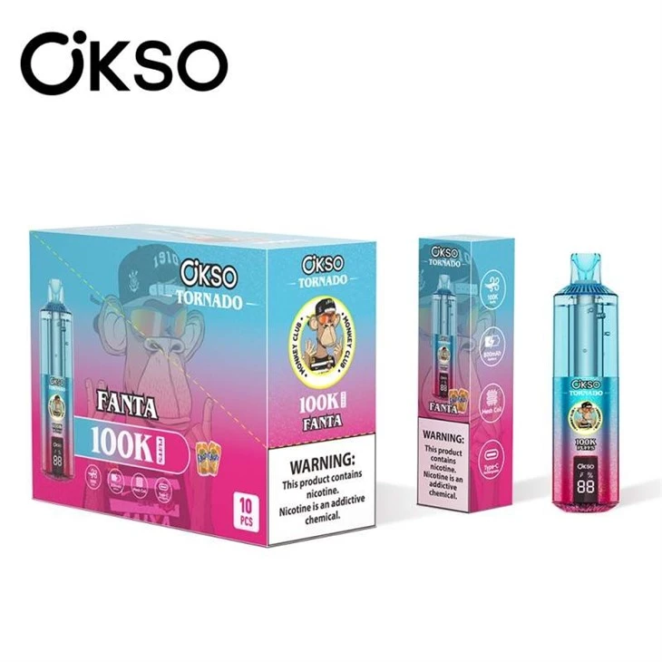OKSO Tornado 100K Puffs factory