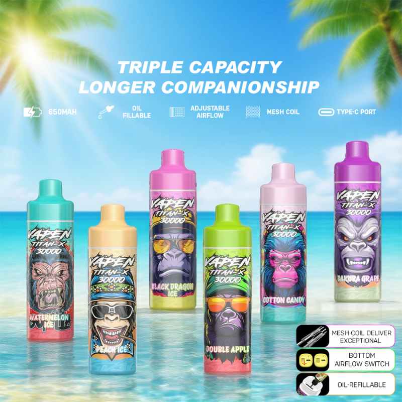VAPEN TITAN X 30K Puffs 13 VAPEN TITAN X 30K Puffs 13