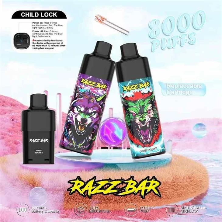 RAZZ BAR 8000 Pwff