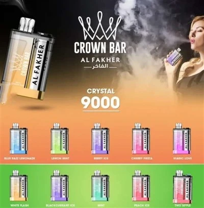 CRYSTAL BAR CORON AL FAKHER 9000 Pwff