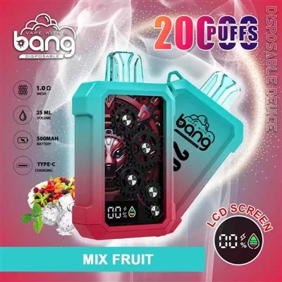 Bang 20000 pwff tafladwy Vape