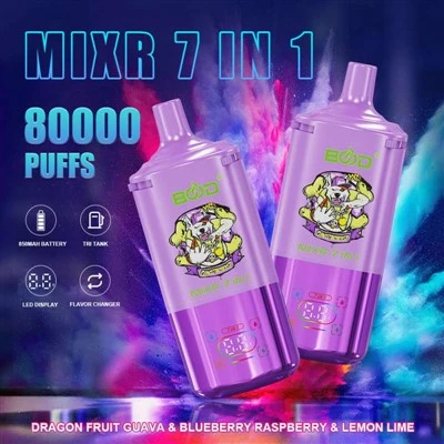 CYMYSGEDD BOOD 7 MEWN 1 80K PUFFS