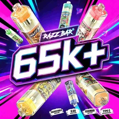 Bar Razz 65K+ Pwff Vape