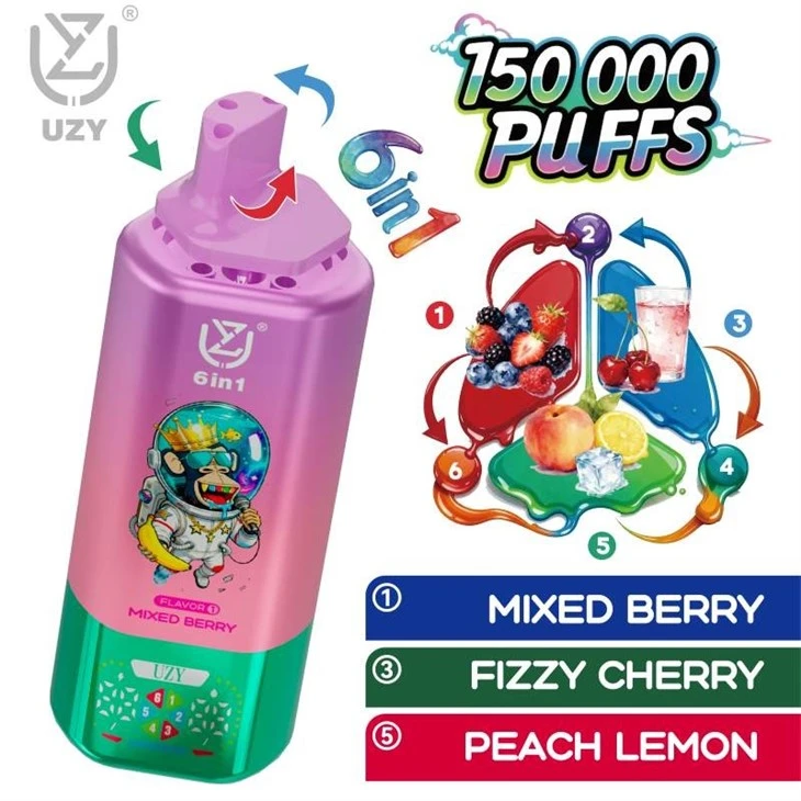 UZY 6 in 1 150K Puffs suppliers