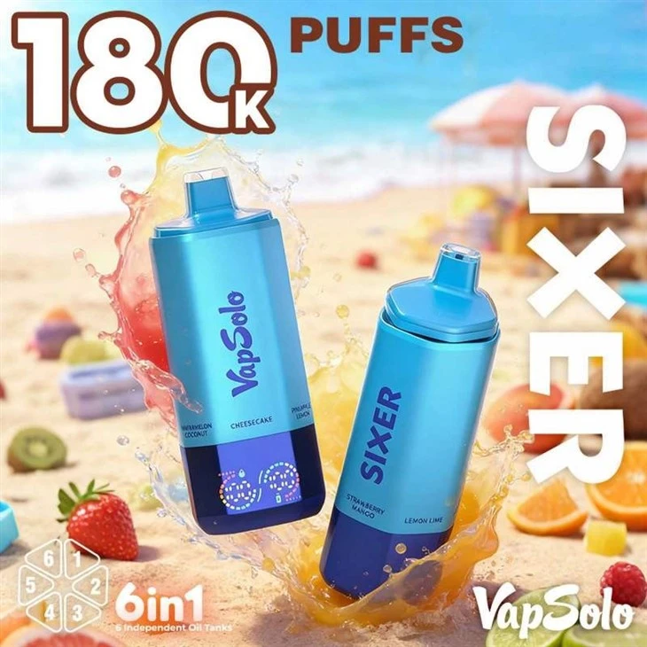 Vapsolo Sixer 180000 6in1 price