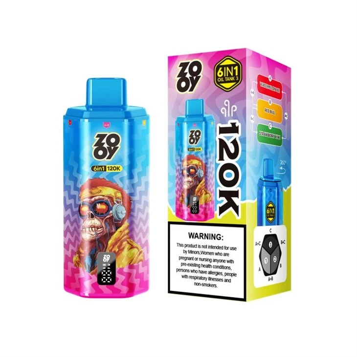 ZOOY VAPE 6 IN 1 120K PUFFS
